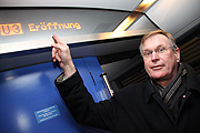 CSU-Bundestags-Abgeordneter Johannes Singhammer bei der Erstfahrt nach Moosach (Foto: Martin Schmitz)